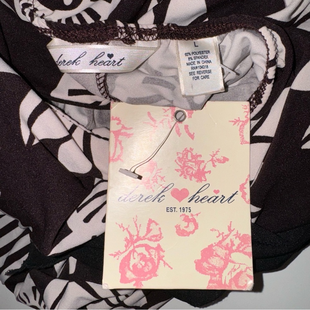 NWT Derek Heart Vintage Brown Floral Dress - Picture 10 of 10